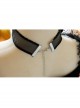 Black Rose Flower Gothic Niche Retro Sexy Girdle Choker