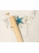 Fashion Beach Accessories Blue Starfish White Lace Choker