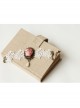 Lolita Lady Lace Pink Rose Female Bracelet Bride Bridesmaid Accessories
