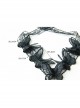 Black Net Yarn Lace Butterfly Headband Gothic Long Streamer Headwear