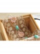 Bohemia Fresh Lace Flowers Hair Band Fashion Retro Female Headscarf