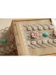Bohemia Fresh Lace Flowers Hair Band Fashion Retro Female Headscarf