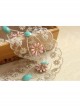 Bohemia Fresh Lace Flowers Hair Band Fashion Retro Female Headscarf