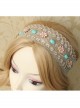 Bohemia Fresh Lace Flowers Hair Band Fashion Retro Female Headscarf