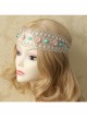 Bohemia Fresh Lace Flowers Hair Band Fashion Retro Female Headscarf