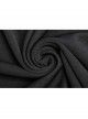 Off-Shoulder Front Chest Chiffon Flounce Black Gothic Imitation Silk Sling Dress