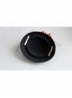 Black Gothic Fashion Party Host Banquet Dress Top Hat Hairpin