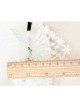 Lolita Small Crown Pearl Lace White Love Wide Brim Ladies Wedding Dress Headband