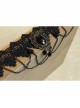 Gothic Exaggerated Fashion Chain Gemstone Black Lace Female Short Necklace