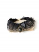 Lace Retro Wide Necklace Short Black Gothic New Style Creative Fake Collar