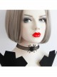Gothic Black Spider Web Sexy Halloween Choker