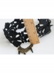 Punk Style Exaggerated Rivets Black Lace Headband Halloween Prom Accessories