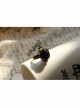 Punk Fashion Girl Black Star Rose Bracelet Ring One Chain