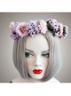 Holiday Bride Lady Leisure Christmas Wreath Hairband