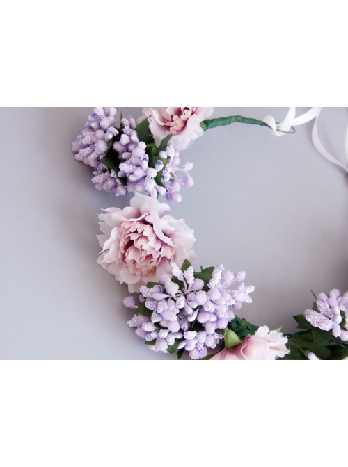Holiday Bride Lady Leisure Christmas Wreath Hairband