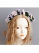 Holiday Bride Lady Leisure Christmas Wreath Hairband