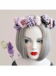 Holiday Bride Lady Leisure Christmas Wreath Hairband