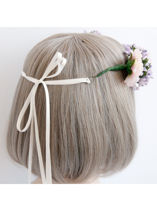 Holiday Bride Lady Leisure Christmas Wreath Hairband