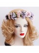 Holiday Bride Lady Leisure Christmas Wreath Hairband