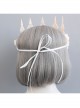 Fashion White Adult Child Princess Crown Bride Wedding Dress Garland Christmas Prom Headband