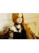 Gothic Black Net Yarn Lace Butterfly Female Bandage Sweater Chain Necklace