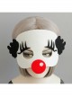 Funny Clown Halloween Christmas Adult Show Felt Cloth Mask