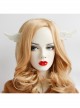 Lolita Fashion Cute Angel Wings White Lace Female Hair Band