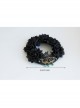 Retro Gothic Lace Garland Crystal Halloween Christmas Prom Show Black Top Hat Ornament