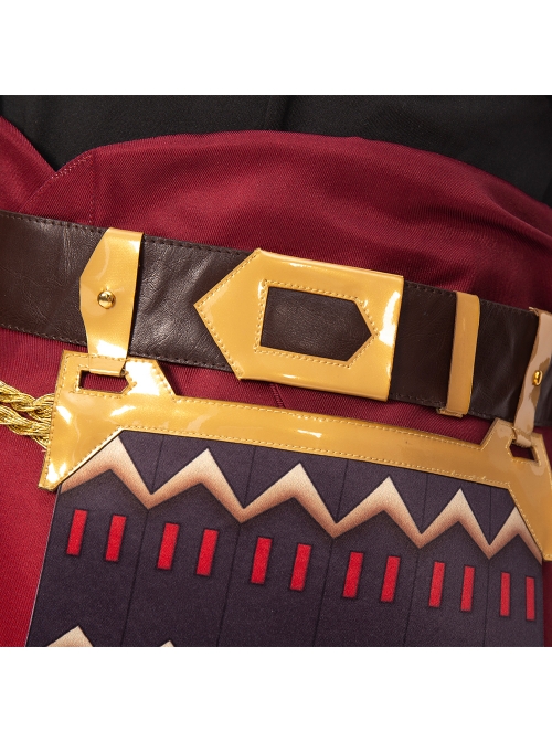 Genshin Impact Thoma Halloween Game Cosplay Costume Full Set