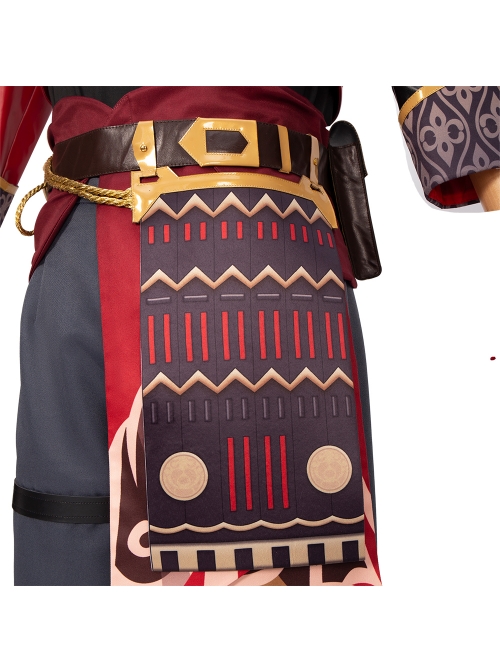 Genshin Impact Thoma Halloween Game Cosplay Costume Full Set