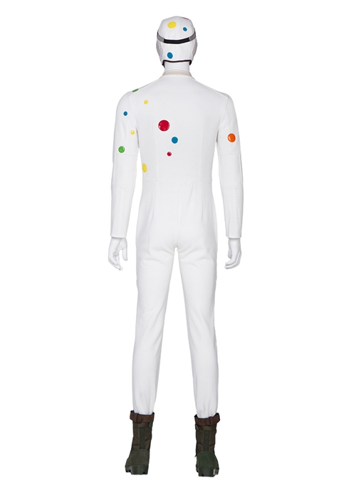 Suicide Squad Polka Dot Man Halloween Cosplay Costume Full Set Without Shoes