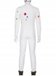 Suicide Squad Polka Dot Man Halloween Cosplay Costume Polka Dot White Bodysuit