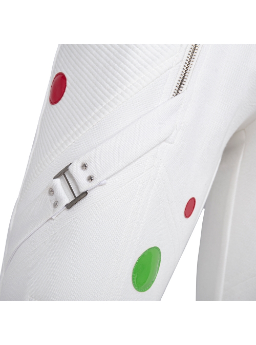 Suicide Squad Polka Dot Man Halloween Cosplay Costume Polka Dot White Bodysuit