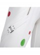 Suicide Squad Polka Dot Man Halloween Cosplay Costume Polka Dot White Bodysuit