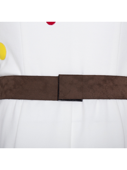 Suicide Squad Polka Dot Man Halloween Cosplay Accessories Brown Belt