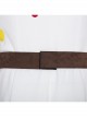 Suicide Squad Polka Dot Man Halloween Cosplay Accessories Brown Belt