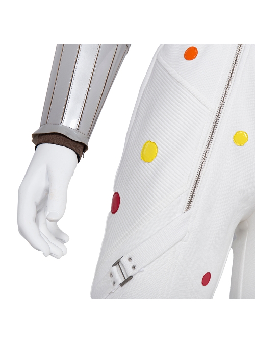 Suicide Squad Polka Dot Man Halloween Cosplay Accessories Silver Handguards
