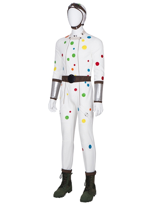 Suicide Squad Polka Dot Man Halloween Cosplay Accessories Brown Glasses
