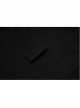 Lapel Metal Buckle Belt Collect Waist A-Shape Hem Black Punk Dress