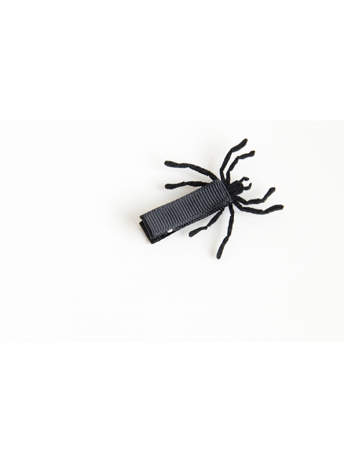 Gothic Black Cute Halloween Party Personality Creative Spider Bangs Hairpin Duckbill Clip