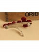 Red Gothic Vampire Retro Bride Rose Flower Cross Ribbon Hairpin