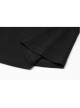 Print Collar Front Chest Hollow-Out Long Sleeve Black Punk Halter T-Shirt