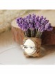 Purple Lavender Twine Handmade Personality Cute Christmas Retro Small Brooch Buckle