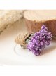 Purple Lavender Twine Handmade Personality Cute Christmas Retro Small Brooch Buckle