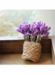 Purple Lavender Twine Handmade Personality Cute Christmas Retro Small Brooch Buckle