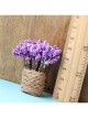 Purple Lavender Twine Handmade Personality Cute Christmas Retro Small Brooch Buckle