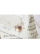 Baroque Handmade Retro Ribbon Flower White Lace Female Exaggerated Palace Choker