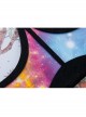 Gothic Halloween Christmas Starry Sky Crown Queen Birthday Bride Headband