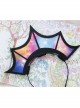 Gothic Halloween Christmas Starry Sky Crown Queen Birthday Bride Headband