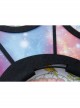 Gothic Halloween Christmas Starry Sky Crown Queen Birthday Bride Headband